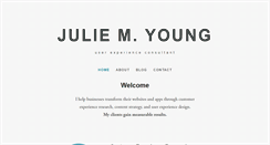 Desktop Screenshot of juliemyoung.com